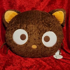 Huge Brown Chococat Head Pillow/Cushion NWT